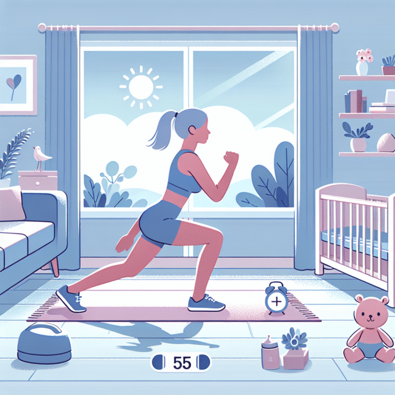 15 Minute Full Body Blast Workout Perfect for Baby’s First Nap