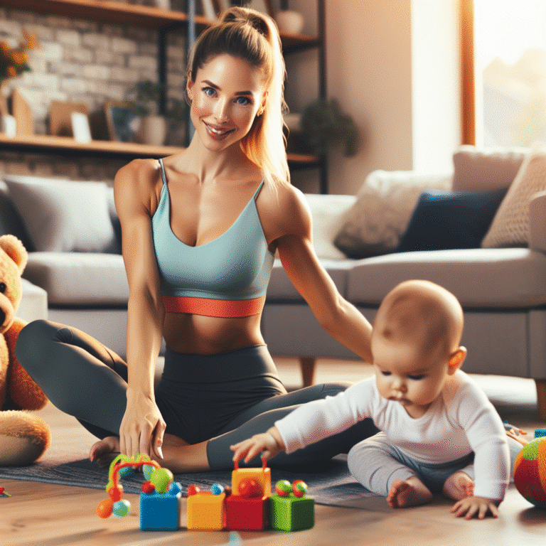 managing mom guilt about exercising instead of spending time with baby