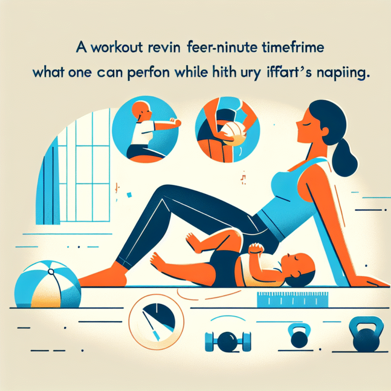 15 minute full body blast workout to do during baby's first nap