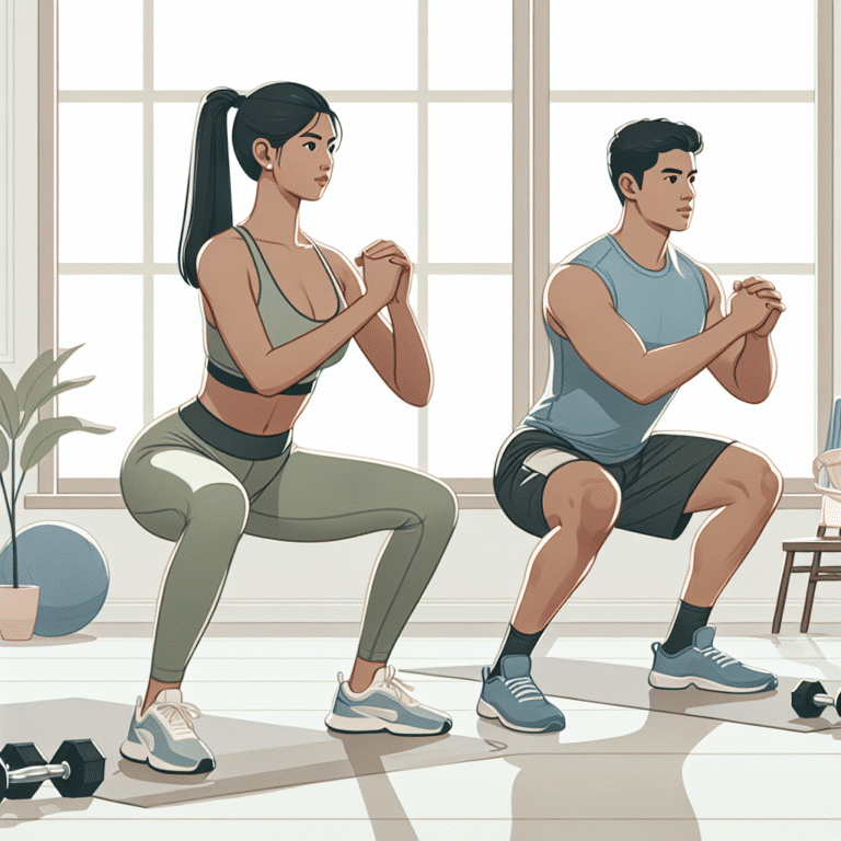 safe way to do squats and lunges without knee pain postpartum
