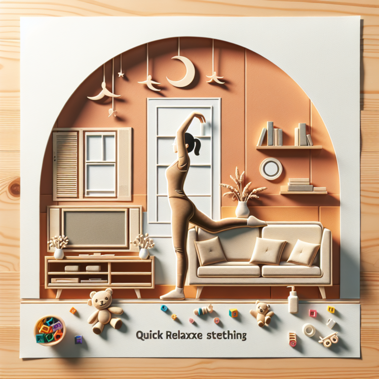 Quick Stretch Routine to Alleviate Tightness While Watching TV After Baby Sleeps