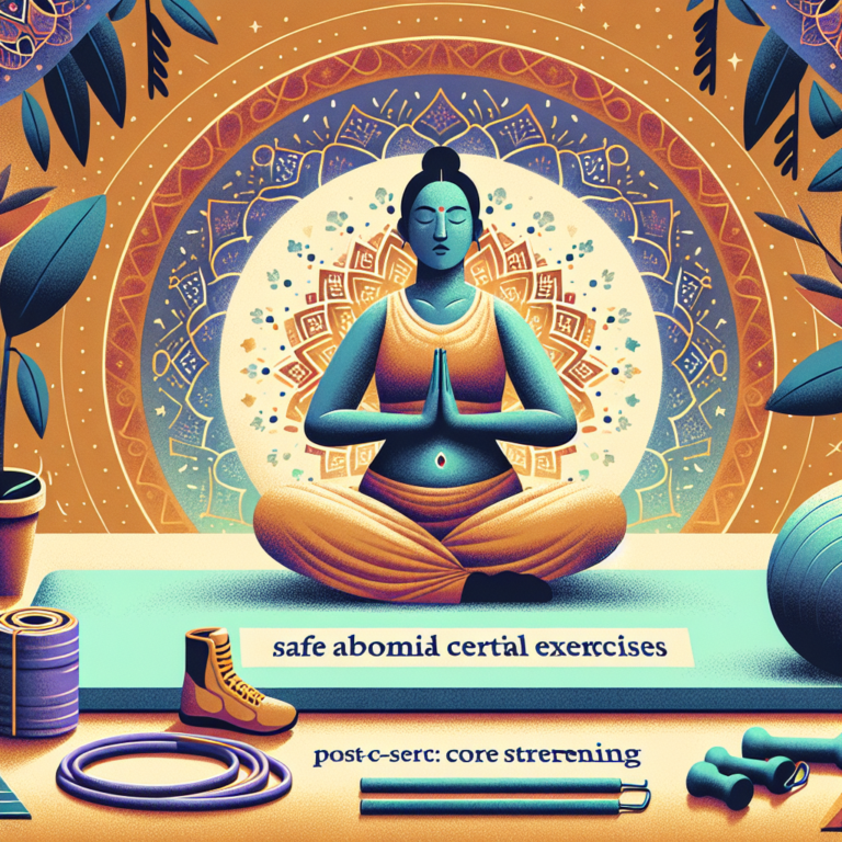 safe abdominal exercises to strengthen core post-c-section