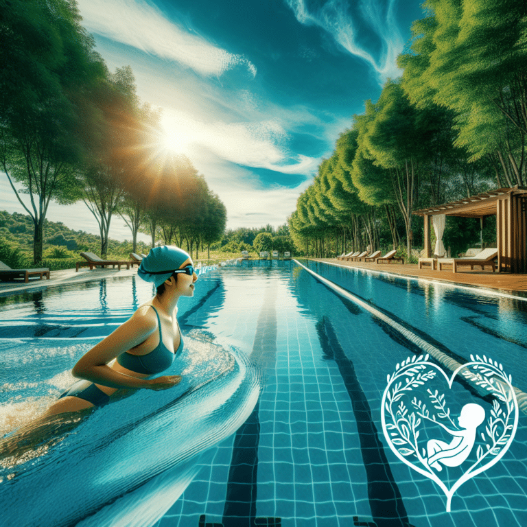 is swimming the best low impact full body exercise for new moms.